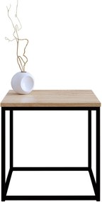 Холна маса Cubo S-черен - естествен