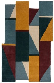 Ръчно изработен вълнен килим 120x180 cm Shuffle Shaped – Flair Rugs