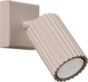 Кафяво-сив метален прожектор 8x16 cm Gleam – Sollux