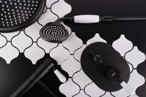 Душ система за вграждане Rea Serra Black + BOX