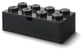 Черна кутия за бюро с чекмедже Brick - LEGO®