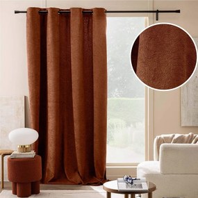 Теракотено перде от букле 140x260 cm Winona – douceur d'intérieur