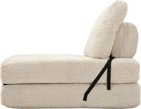 Бяло разтегаемо кресло от букле Faster – Mauro Ferretti