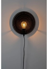 Черна стенна лампа Lea - White Label