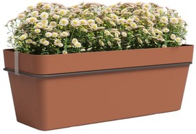 Висяща самонапоителна саксия от рециклирана пластмаса 50 cm Capri – Artevasi