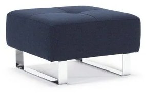 Тъмносиня табуретка Mixed Dance Blue, 65 x 65 cm Cassius - Innovation