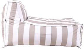 Градински чувал за сядане в бял и сив цвят – Bonami Essentials