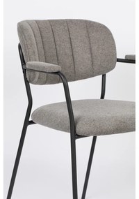 Светлосиви трапезни столове в комплект от 2 Jolien - White Label