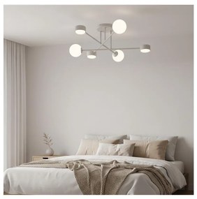 Плафонен полилей HOLON 3xG9/8W/230V + 3xGX53/12W сив