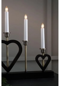 Черна коледна светлинна украса Melissa – Markslöjd