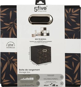 Кутия за съхранение 5five Mix & Modul Decor 4, Нетъкан текстил, 31x31 cm