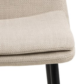 Кремав трапезен стол Becca - Actona