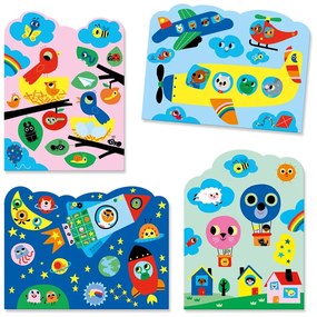 Магическа книга за оцветяване на вода Животни - Djeco