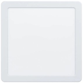 Бяло LED вградено осветление осветително тяло за таван 22x22 cm FUEVA 5 – EGLO