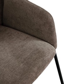 Прасковени тапицирани трапезни столове в комплект 2 бр. Aslin – MOME