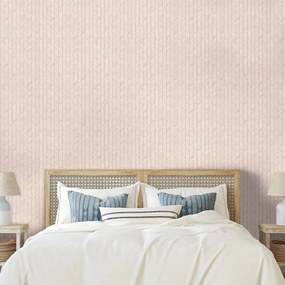 Самозалепващ фототапет – Нежни розови геометрични мотиви