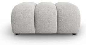 Светлосива табуретка за крака Lupine – Micadoni Home