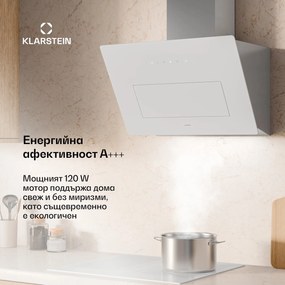Klarstein SleekAir абсорбатор | A+++ | 717 м³/ч | Тъч | LED | 60 см