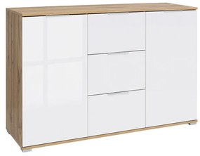 Скрин с две врати и три чекмеджета ZELE KOM2D3S