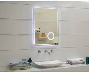 LED огледало с нагревател ICL 1789, Inter Ceramic, 60x80см