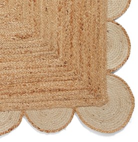 Ютен килим в естествен цвят 160x230 cm Savannah Jute – Think Rugs