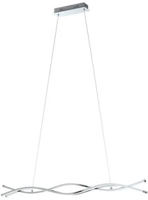 LED висящо осветително тяло в сребрист цвят LASANA 2 – EGLO