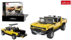 Rastar - Джип Hummer EV Bricks за сглобяване 1:30 Жълт 93700-Y