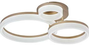Rabalux 71383 - LED Плафониера AMILIA LED/24W/230V 3000/4000/6500K златист
