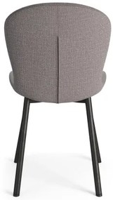 ФИОРА Светлосиво Таупе (тъкан Басэл 34)  - МОДЕРЕН ТАПИЦИРАН СТОЛ ЛОФТ ЗА ДНЕВНА/ ТРАПЕЗАРИЯ