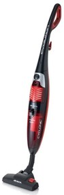 Вертикална прахосмукачка Ariete EVOLUTION 2772/40, 600W, 0.8 л, Регулируема мощност, Енергоспестяваща технология, Черен/червен