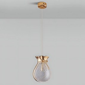 Висяща таванна лампа LHJ107-1CP light rose gold