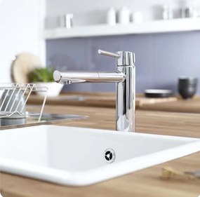 Кухненски кран Grohe Concetto με σπιράλ