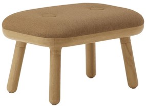 Стол в светлокафяв и естествен цвят Paff Low – UMAGE