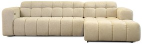 Разтегателен ъглов диван с ел. механизъм Модера