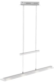 Метално LED висящо осветително тяло в сребрист цвят Tenso – Fischer & Honsel