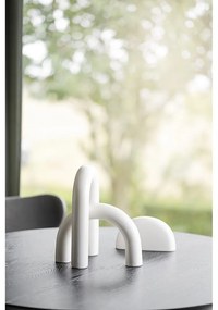 Кръгла маса за хранене с дъбов плот 120x120 cm Calverton - Rowico