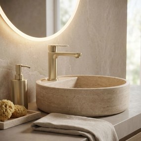 Смесител за баня Rea Logan Brush Gold