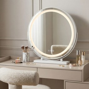 Огледало LED MAKE-UP White 50 cm