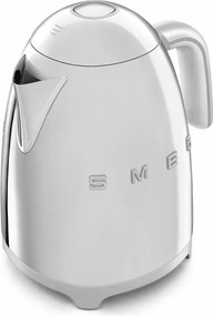 Електрическа кана SMEG KLF03SSEU, 2400 W, 1.7 л, 360° основа, Гланцово покритие, Инокс