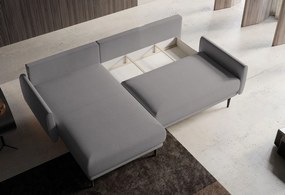 Ъглов диван Солас-екру-ляв