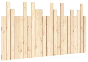824793 vidaXL Стенна табла за спалня, 146,5x3x80 см, борово дърво масив