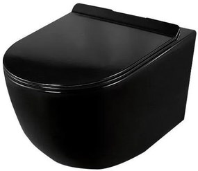 Тоалетна чиния Calani Loyd Slim Black