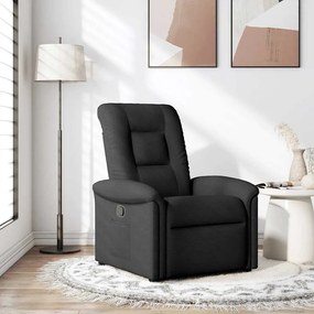 4015618 vidaXL Наклоняем стол, черен, текстил