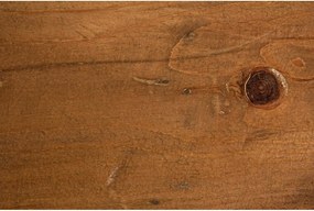 Сива/в естествен цвят метална кръгла масичка за кафе ø 90 cm Lancaster – Bizzotto