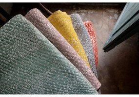 Червено каре с памук Dotty , 140 x 180 cm Diamond - Euromant