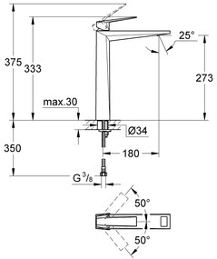 Maca Кран за тоалетна Grohe Allure Brilliant