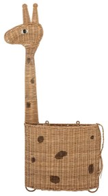 Ратанова детска кошница за играчки в естествен цвят 46x13x90 cm Philine – Bloomingville Mini