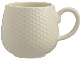 Кремава керамична чаша за лате 350 ml Embossed Honeycomb – Mason Cash