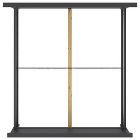 Сиво двойно легло 160x200 cm Paris – Tvilum