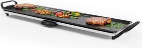 Тепаняки скара Swiss Haus SH-TP90, 2000W, 90х23 см, Керамично покритие, Подвижни части, Температурен контрол, Черен